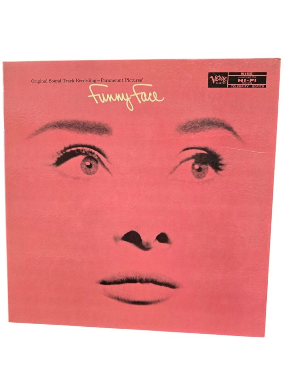Audrey Hepburn & Fred Astaire / Funny Face OST ~ Vinyl LP (1957) Verve MGV-15001